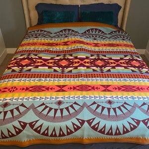 Pendleton Beaver State Wool Blanket *EXCELLENT CONDITION *
